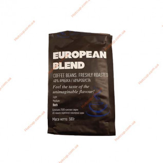 Кава у зернах Coffeebulk European Blend 500г